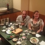 Team dinner at a Japanese Pub